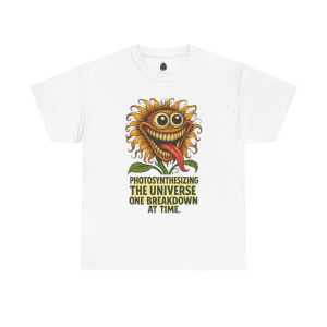 “Photosynthesizining the Universe” – Breakdown Sunflower Tee